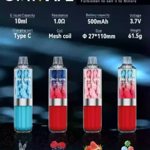 Grativape Estar 6000 Puffs – Smooth & Satisfying Disposable Vape