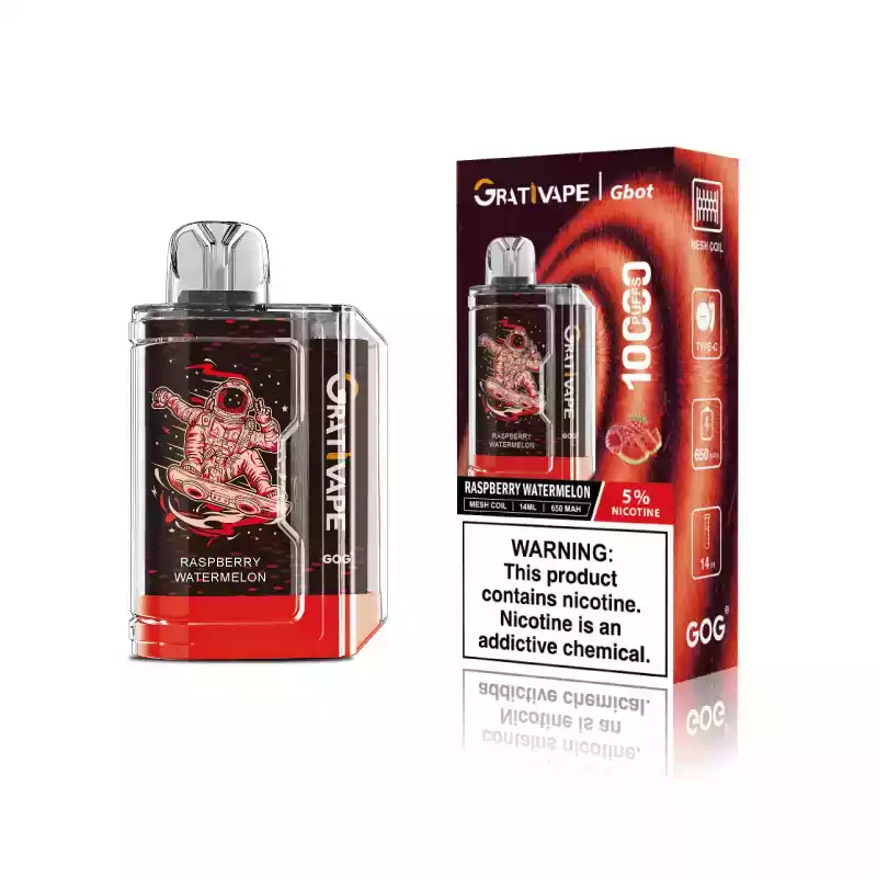 Grativape Gbot 10000 Puffs High-Capacity Disposable Vape with Bold Flavors (7) Grativape Gbot 10000 Puffs High-Capacity Disposable Vape with Bold Flavors (7)