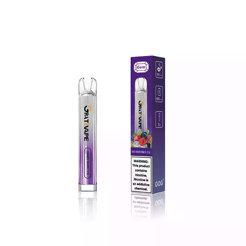 Grativape Gem 600 Puffs Disposable Vape – Compact, Flavorful, and Satisfying (7) Grativape Gem 600 Puffs Disposable Vape – Compact, Flavorful, and Satisfying (7)