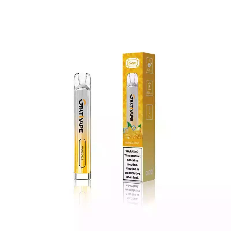 Grativape Gem 600 Puffs Disposable Vape – Compact, Flavorful, and Satisfying (9) Grativape Gem 600 Puffs Disposable Vape – Compact, Flavorful, and Satisfying (9)