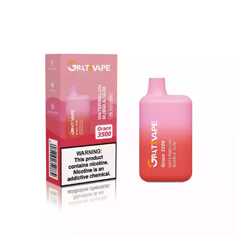 Grativape Grace 3500 Puffs High-Capacity Disposable Vape with Bold Flavors (1) Grativape Grace 3500 Puffs High-Capacity Disposable Vape with Bold Flavors (1)