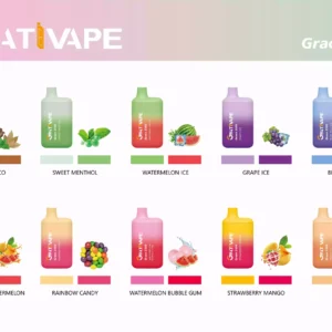 Grativape Grace 3500 Puffs High-Capacity Disposable Vape with Bold Flavors