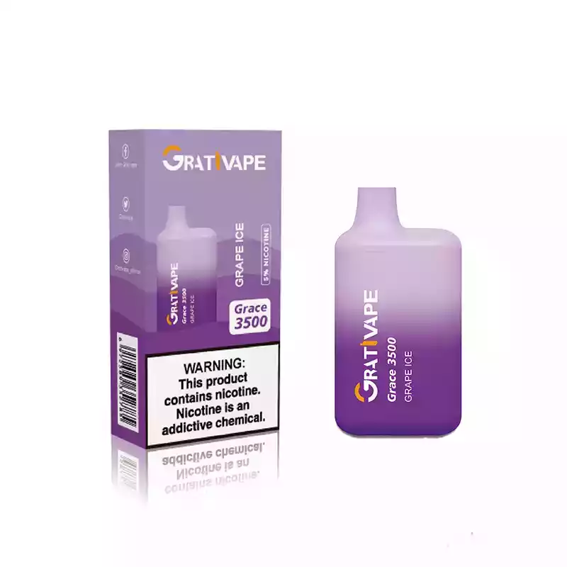 Grativape Grace 3500 Puffs High-Capacity Disposable Vape with Bold Flavors (19) Grativape Grace 3500 Puffs High-Capacity Disposable Vape with Bold Flavors (19)