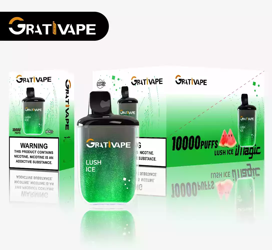 Grativape iMagic 10000 puffsdisposable vape all flavors 0%2%3%5% Nicotine Option ; Capacity (15) Grativape iMagic 10000 puffsdisposable vape all flavors 0%2%3%5% Nicotine Option ; Capacity (15)