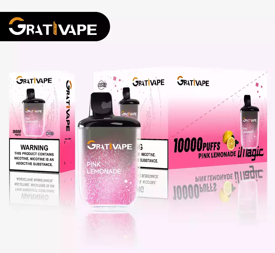 Grativape iMagic 10000 puffsdisposable vape all flavors 0%2%3%5% Nicotine Option ; Capacity (8) Grativape iMagic 10000 puffsdisposable vape all flavors 0%2%3%5% Nicotine Option ; Capacity (8)