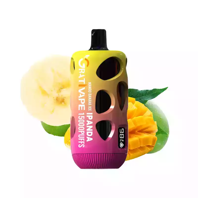 Grativape iPanda 15000 Puffs – Advanced LED Display Disposable Vape (10) Grativape iPanda 15000 Puffs – Advanced LED Display Disposable Vape (10)