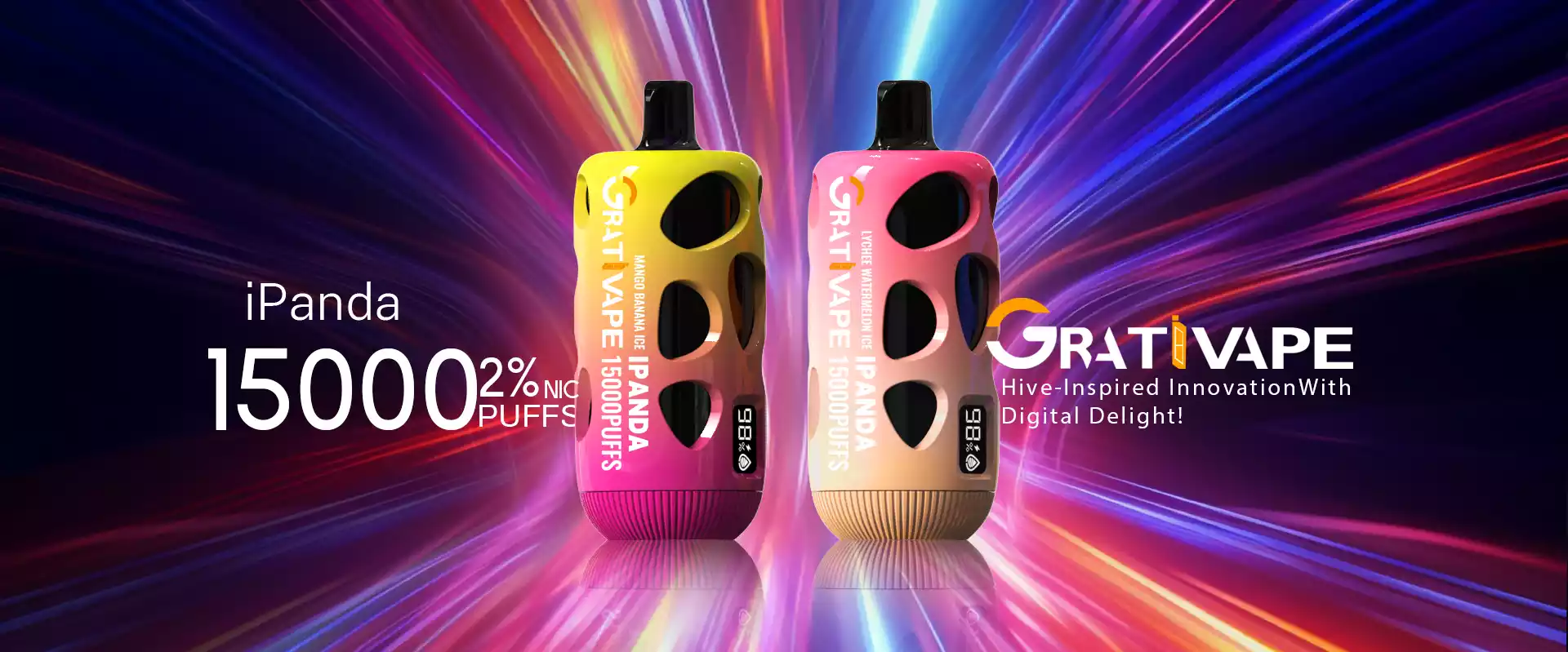 Grativape iPanda 15000 Puffs – Advanced LED Display Disposable Vape (14) Grativape iPanda 15000 Puffs – Advanced LED Display Disposable Vape (14)