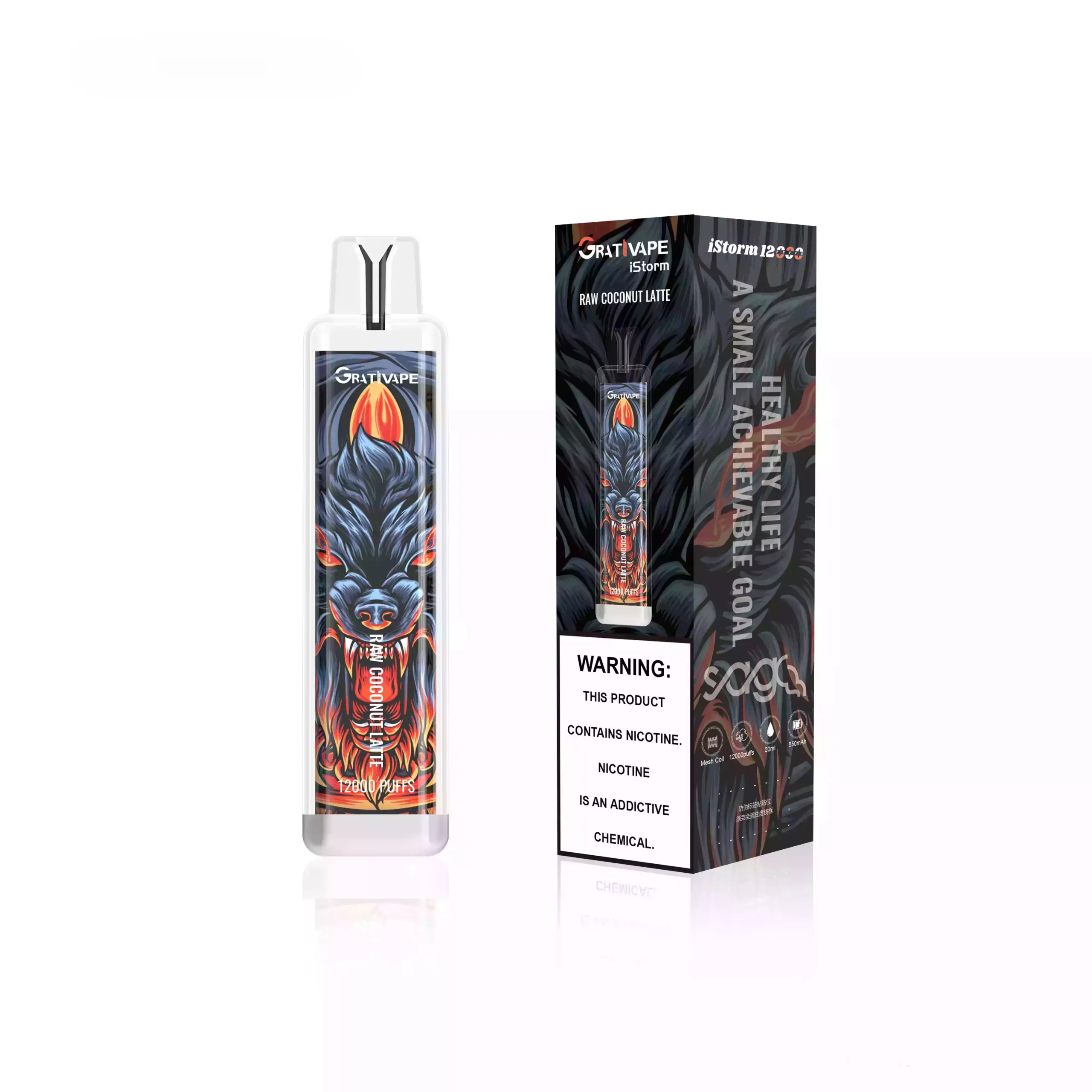 Grativape iStorm 12000 Puffs Disposable E-Cig – High-Capacity Vaping with Bold Flavors (1) Grativape iStorm 12000 Puffs Disposable E-Cig – High-Capacity Vaping with Bold Flavors (1)