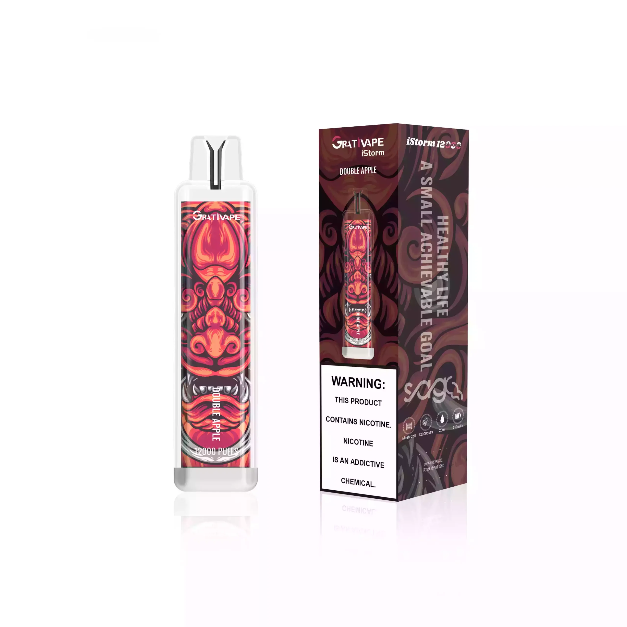 Grativape iStorm 12000 Puffs Disposable E-Cig – High-Capacity Vaping with Bold Flavors (7) Grativape iStorm 12000 Puffs Disposable E-Cig – High-Capacity Vaping with Bold Flavors (7)
