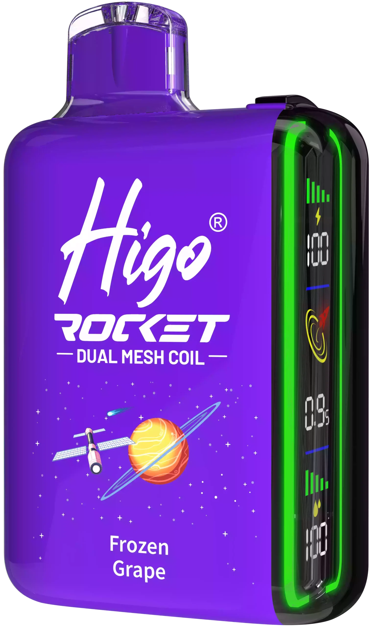 Higo Rocket 20000 Puffs Disposable Vape 2% 5% Nicotine Mesh Coil for Enhanced Vapor Production (24) Higo Rocket 20000 Puffs Disposable Vape 2% 5% Nicotine Mesh Coil for Enhanced Vapor Production (24)