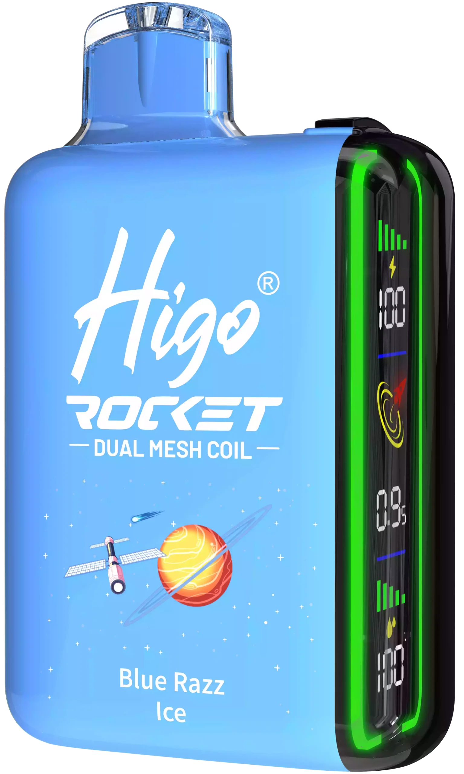 Higo Rocket 20000 Puffs Disposable Vape 2% 5% Nicotine Mesh Coil for Enhanced Vapor Production (25) Higo Rocket 20000 Puffs Disposable Vape 2% 5% Nicotine Mesh Coil for Enhanced Vapor Production (25)