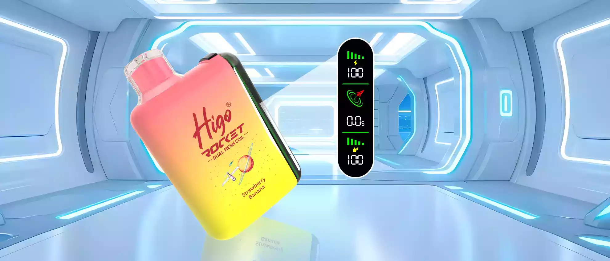 Higo Rocket 20000 Puffs Disposable Vape 2% 5% Nicotine Mesh Coil for Enhanced Vapor Production (3) Higo Rocket 20000 Puffs Disposable Vape 2% 5% Nicotine Mesh Coil for Enhanced Vapor Production (3)