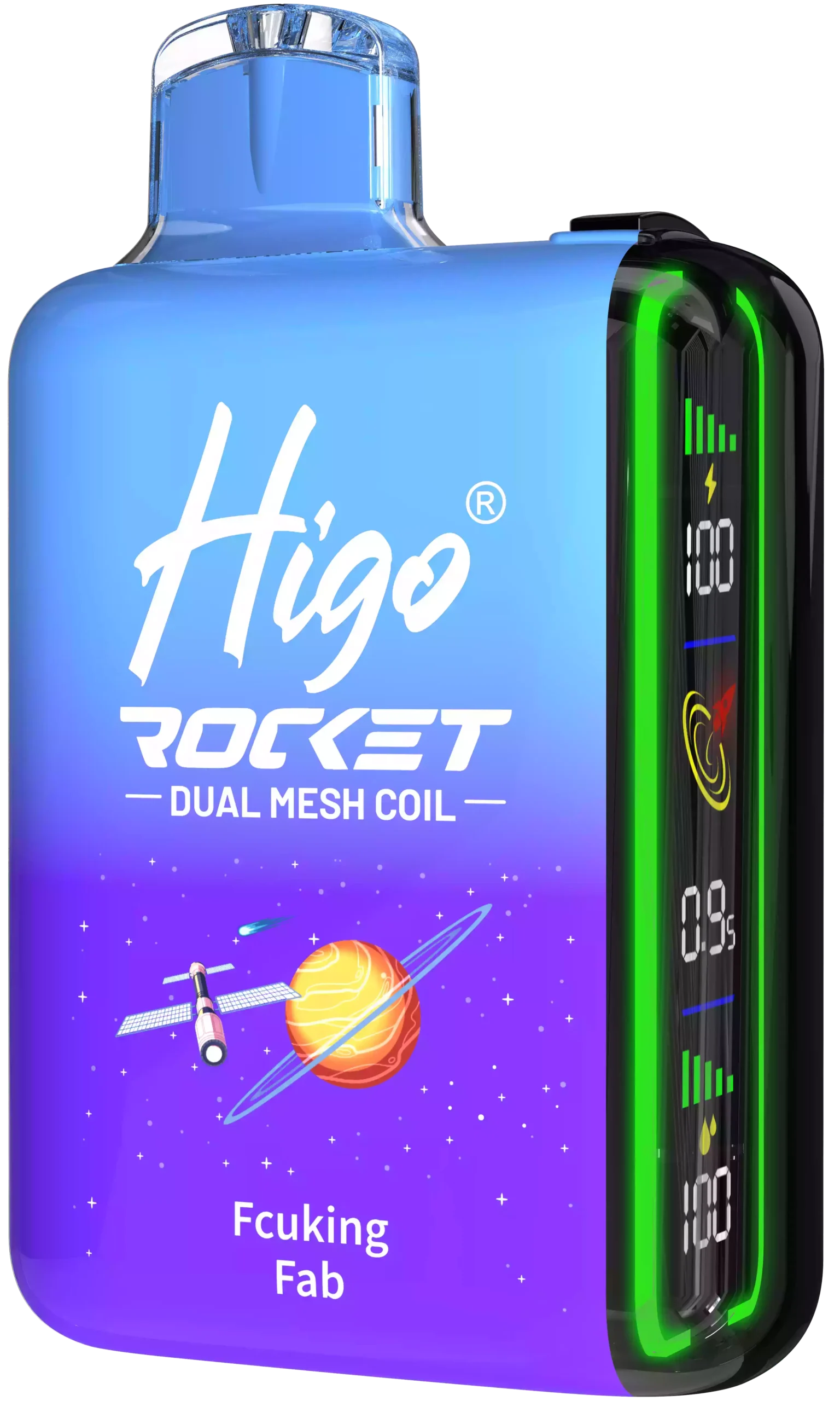 Higo Rocket 20000 Puffs Disposable Vape 2% 5% Nicotine Mesh Coil for Enhanced Vapor Production (35) Higo Rocket 20000 Puffs Disposable Vape 2% 5% Nicotine Mesh Coil for Enhanced Vapor Production (35)