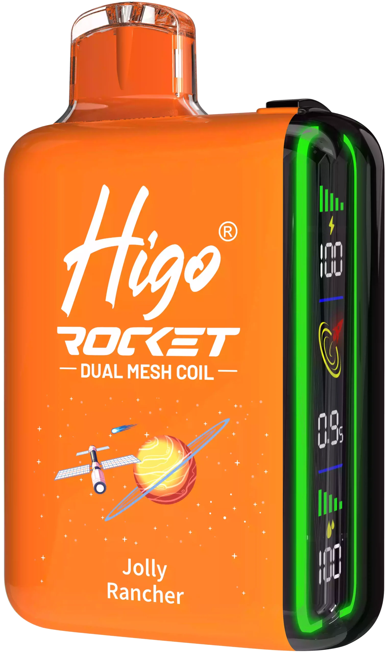 Higo Rocket 20000 Puffs Disposable Vape 2% 5% Nicotine Mesh Coil for Enhanced Vapor Production (36) Higo Rocket 20000 Puffs Disposable Vape 2% 5% Nicotine Mesh Coil for Enhanced Vapor Production (36)