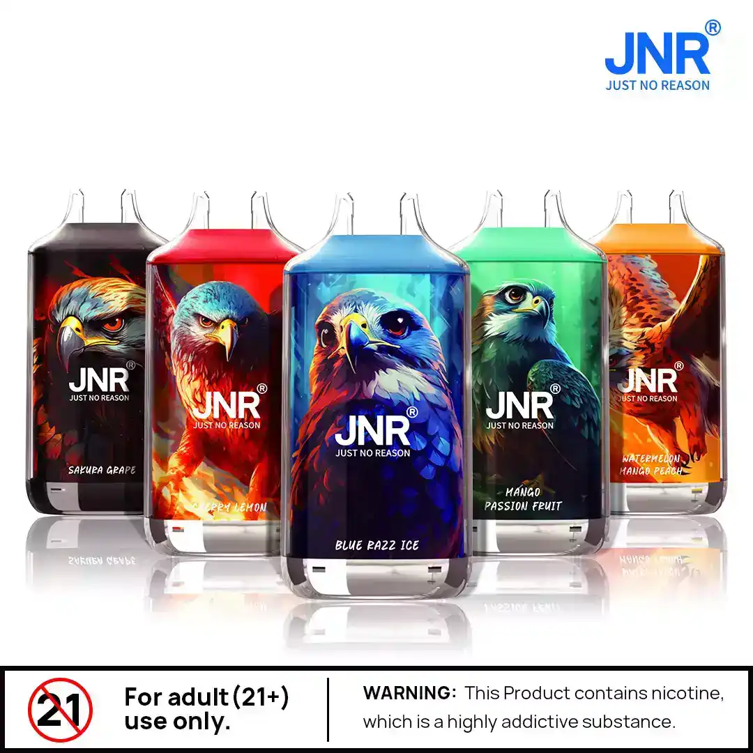 JNR Falcon 16000 Puffs 0% 2% 5% Nicotina Vape Desechable (25) JNR Falcon 16000 Puffs 0% 2% 5% Nicotina Vape Desechable (25)