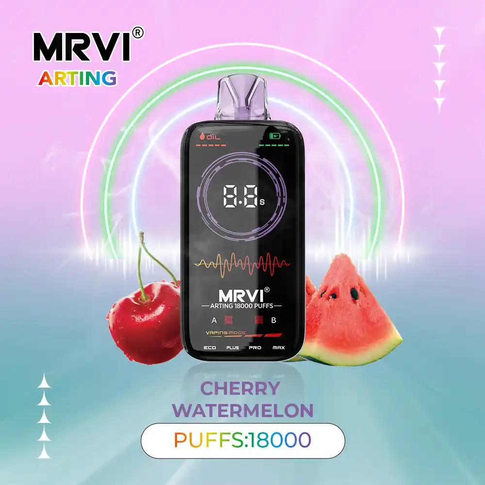 MRVI Arting 18000 Puffs 2% 5% Nicotine, Dual Mesh Coil Disposable Vape Pen (10) MRVI Arting 18000 Puffs 2% 5% Nicotine, Dual Mesh Coil Disposable Vape Pen (10)
