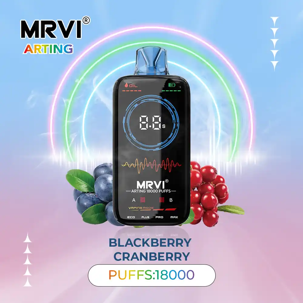 MRVI Arting 18000 Puffs 2% 5% Nicotine, Dual Mesh Coil Disposable Vape Pen (6) MRVI Arting 18000 Puffs 2% 5% Nicotine, Dual Mesh Coil Disposable Vape Pen (6)