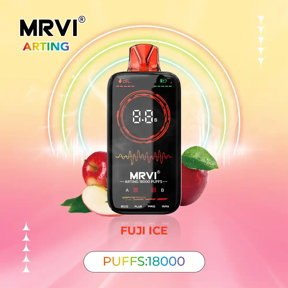 MRVI Arting 18000 Puffs 2% 5% Nicotine, Dual Mesh Coil Disposable Vape Pen (8) MRVI Arting 18000 Puffs 2% 5% Nicotine, Dual Mesh Coil Disposable Vape Pen (8)
