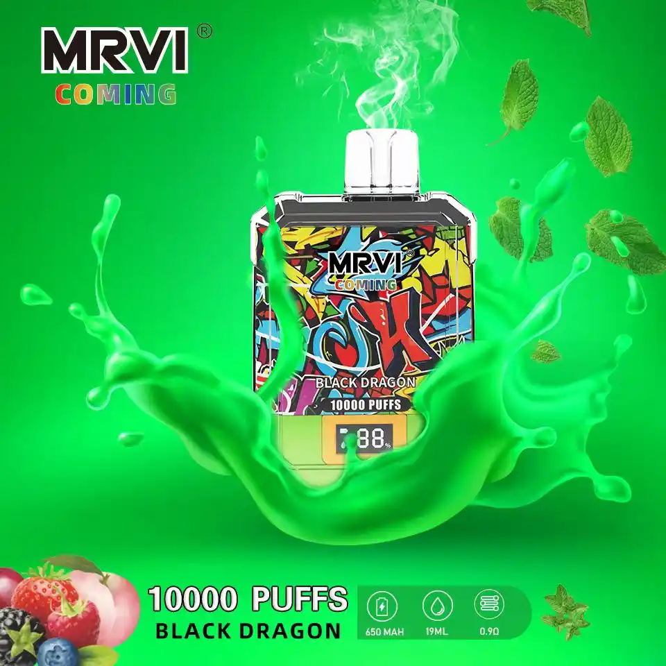 MRVI COMING 10000 Puffs 2%, 3%, 5% Nicotine, Mesh Coil Disposable Vape Pen (1) MRVI COMING 10000 Puffs 2%, 3%, 5% Nicotine, Mesh Coil Disposable Vape Pen (1)