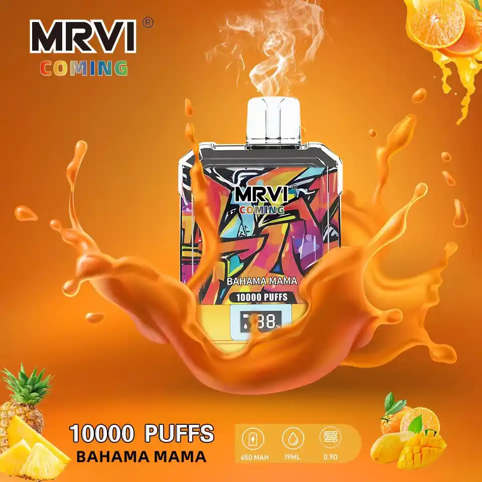 MRVI COMING 10000 Puffs 2%, 3%, 5% Nicotine, Mesh Coil Disposable Vape Pen (3) MRVI COMING 10000 Puffs 2%, 3%, 5% Nicotine, Mesh Coil Disposable Vape Pen (3)