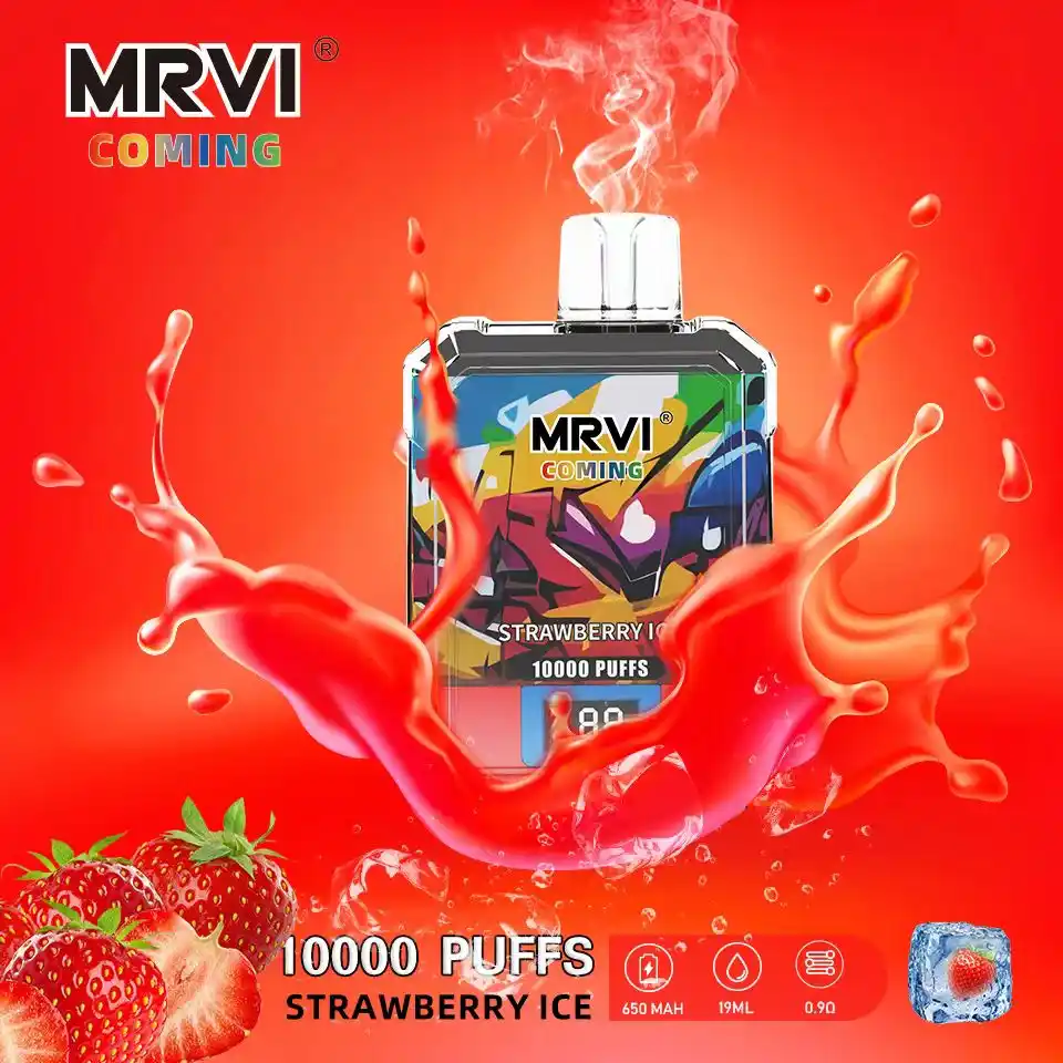 MRVI COMING 10000 Puffs 2%, 3%, 5% Nicotine, Mesh Coil Disposable Vape Pen (6) MRVI COMING 10000 Puffs 2%, 3%, 5% Nicotine, Mesh Coil Disposable Vape Pen (6)