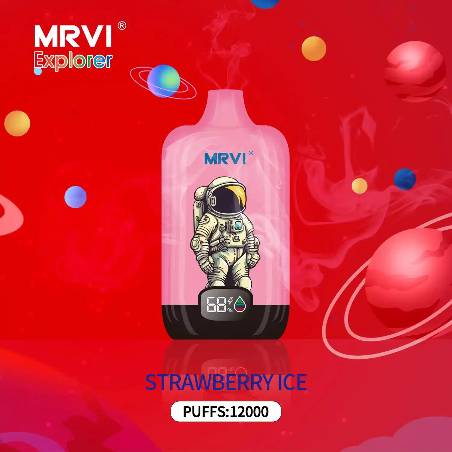 MRVI EXPLORER 12000 Puffs Dual Mesh Coil, E-Liquid & Power Screen Display Disposable Vape Pen (6) MRVI EXPLORER 12000 Puffs Dual Mesh Coil, E-Liquid & Power Screen Display Disposable Vape Pen (6)
