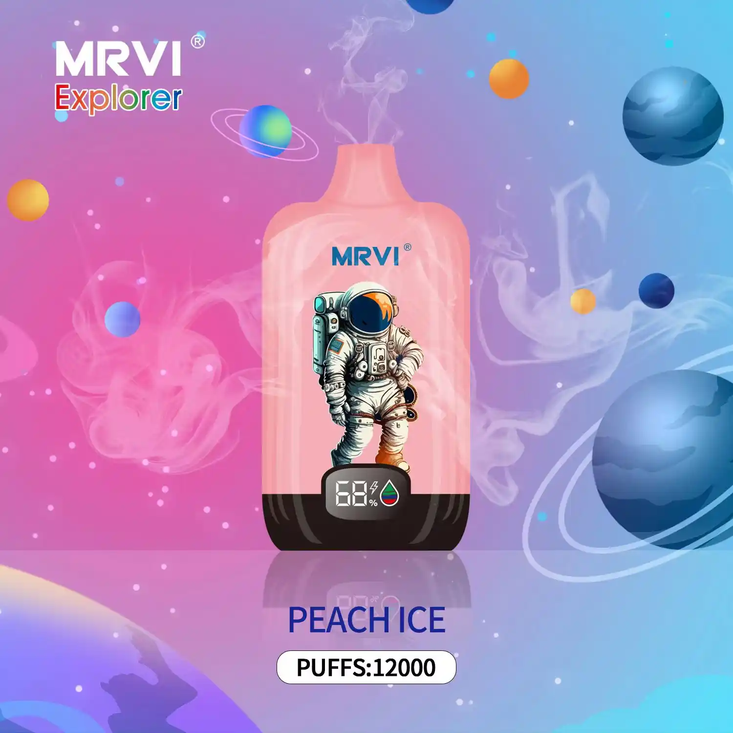 MRVI EXPLORER 12000 Puffs Dual Mesh Coil, E-Liquid & Power Screen Display Disposable Vape Pen (7) MRVI EXPLORER 12000 Puffs Dual Mesh Coil, E-Liquid & Power Screen Display Disposable Vape Pen (7)