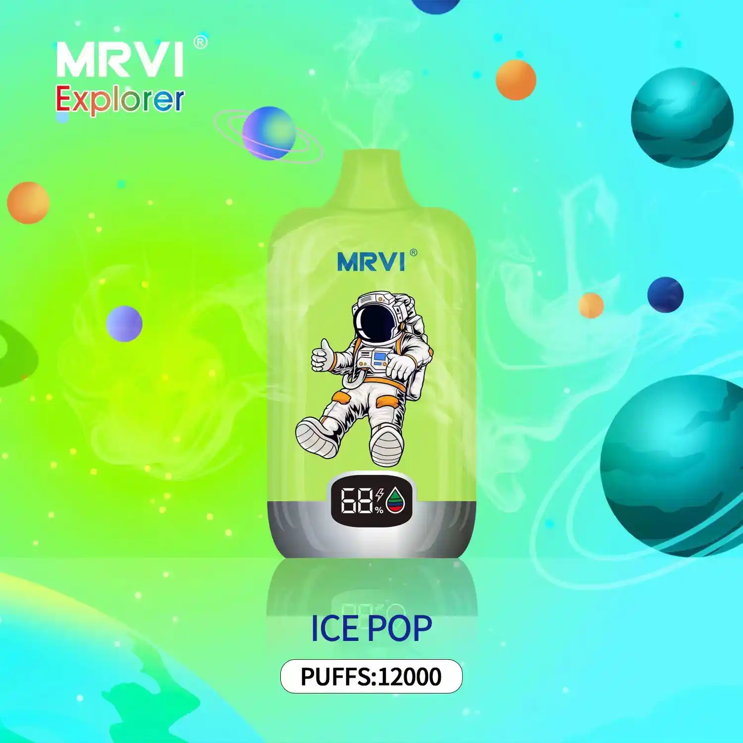 MRVI EXPLORER 12000 Puffs Dual Mesh Coil, E-Liquid & Power Screen Display Disposable Vape Pen (8) MRVI EXPLORER 12000 Puffs Dual Mesh Coil, E-Liquid & Power Screen Display Disposable Vape Pen (8)