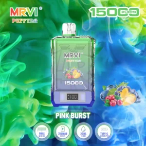 MRVI PUFFING 15000 soffi a doppia bobina a rete, E-Liquid e display a schermo di alimentazione Penna da Vape monouso