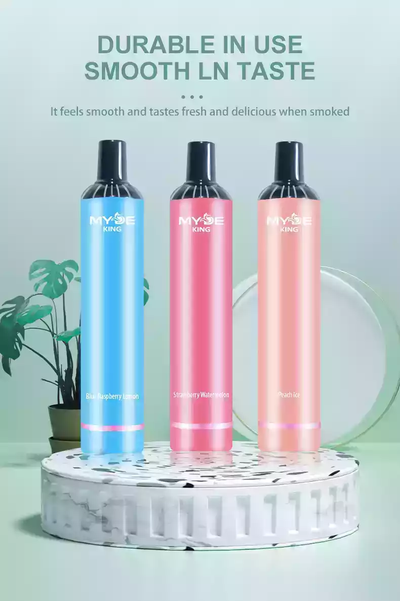 MYDE KING 4000 puffs Disposable Vape 5% Nicotine with Premium Prefilled Liquid (1) MYDE KING 4000 puffs Disposable Vape 5% Nicotine with Premium Prefilled Liquid (1)