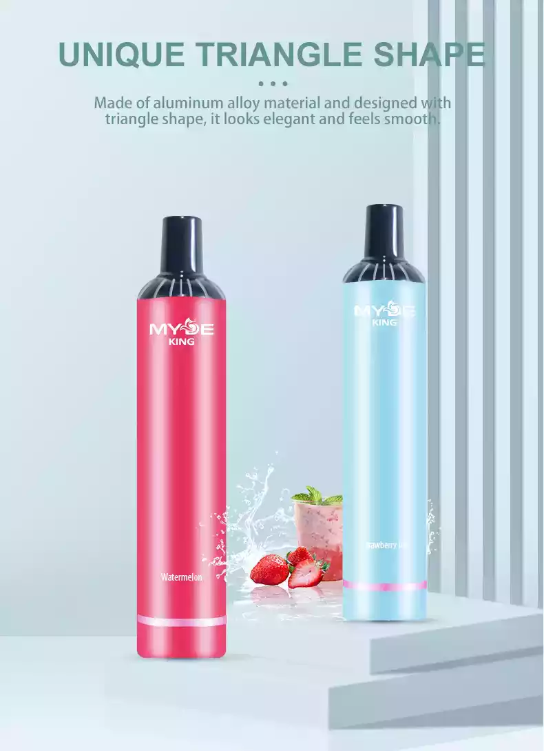 MYDE KING 4000 puffs Disposable Vape 5% Nicotine with Premium Prefilled Liquid (12) MYDE KING 4000 puffs Disposable Vape 5% Nicotine with Premium Prefilled Liquid (12)