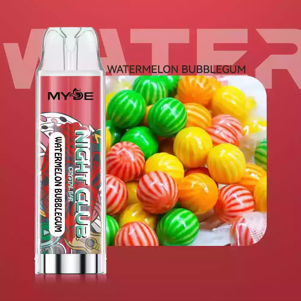 MYDE NIGHT CLUB 600 Puffs Disposable Vape 0% 2% Nicotine with Mesh Coil for Enhanced Vapor Production (10) MYDE NIGHT CLUB 600 Puffs Disposable Vape 0% 2% Nicotine with Mesh Coil for Enhanced Vapor Production (10)