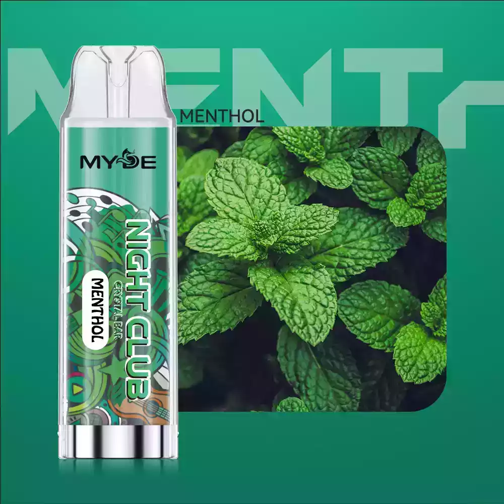 MYDE NIGHT CLUB 600 Puffs Disposable Vape 0% 2% Nicotine with Mesh Coil for Enhanced Vapor Production (5) MYDE NIGHT CLUB 600 Puffs Disposable Vape 0% 2% Nicotine with Mesh Coil for Enhanced Vapor Production (5)
