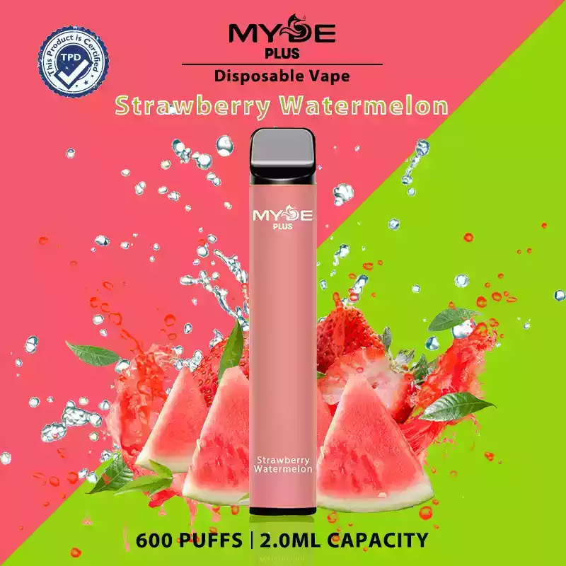 MYDE PLUS 600 puffs Disposable Vape 0% 2% 5% Nicotine with Liquid for Long-Lasting Flavor (10) MYDE PLUS 600 puffs Disposable Vape 0% 2% 5% Nicotine with Liquid for Long-Lasting Flavor (10)