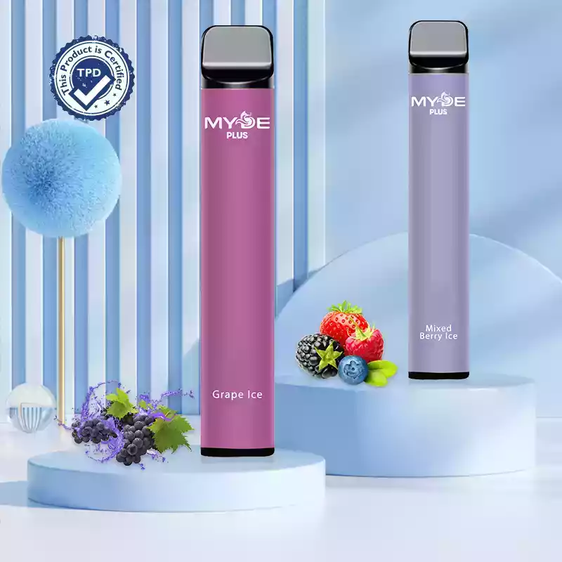 MYDE PLUS 600 puffs Disposable Vape 0% 2% 5% Nicotine with Liquid for Long-Lasting Flavor (18) MYDE PLUS 600 puffs Disposable Vape 0% 2% 5% Nicotine with Liquid for Long-Lasting Flavor (18)