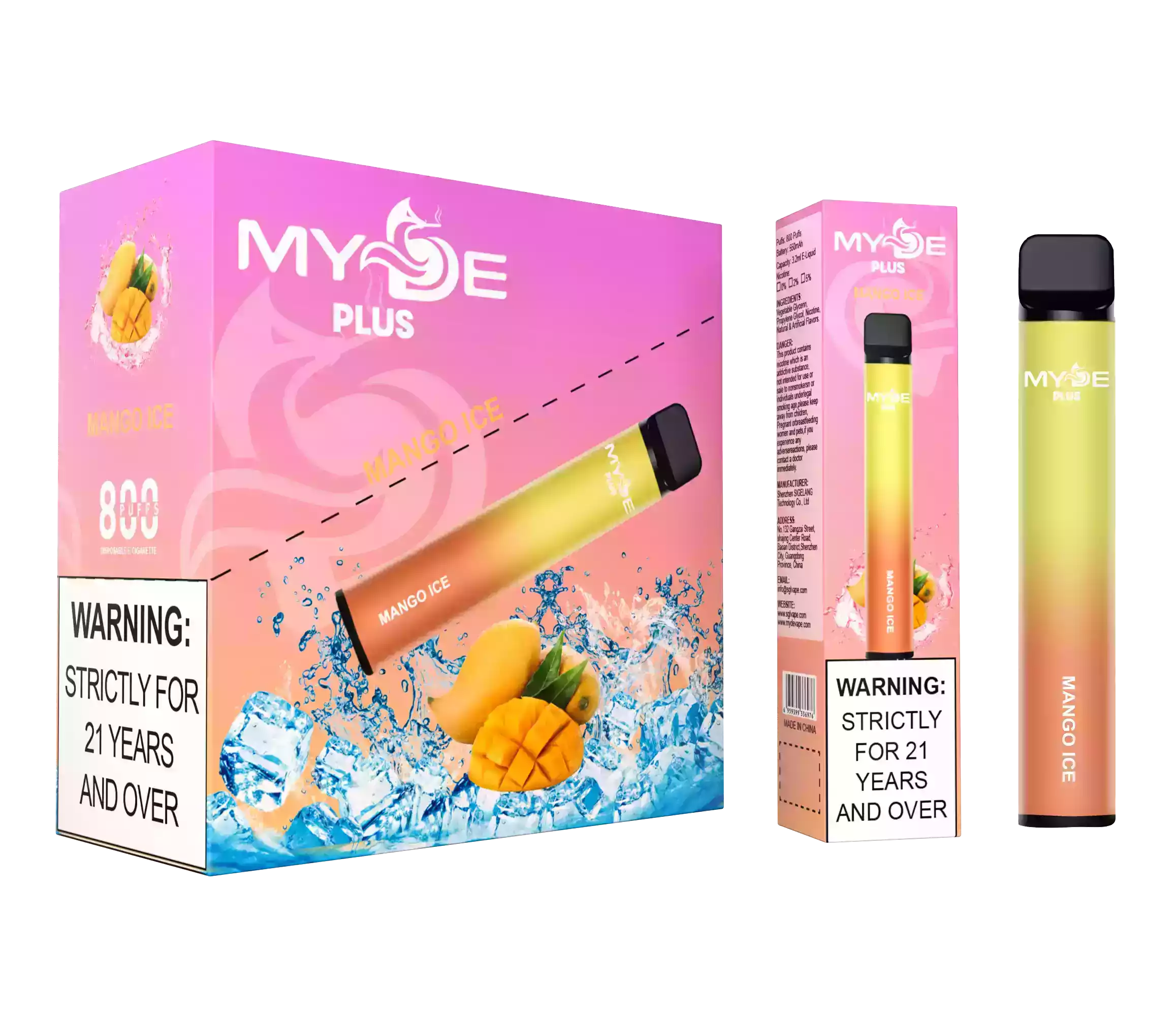 MYDE PLUS 800 Puffs Disposable Vape – Smooth Draws & Rich Flavors (19) MYDE PLUS 800 Puffs Disposable Vape – Smooth Draws & Rich Flavors (19)