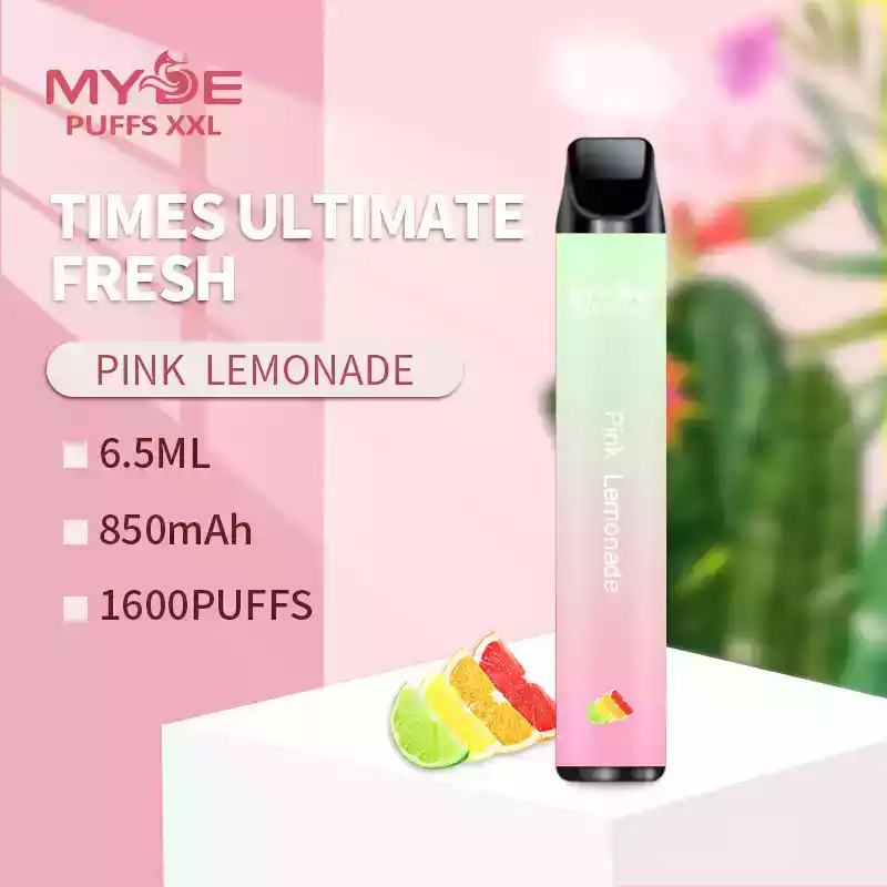 MYDE PUFFS XXL 1600 Puffs Disposable Vape – Long-Lasting Flavor with Ultimate Portability (1) MYDE PUFFS XXL 1600 Puffs Disposable Vape – Long-Lasting Flavor with Ultimate Portability (1)