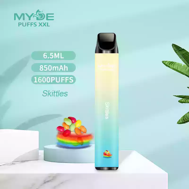 MYDE PUFFS XXL 1600 Puffs Disposable Vape – Long-Lasting Flavor with Ultimate Portability (11) MYDE PUFFS XXL 1600 Puffs Disposable Vape – Long-Lasting Flavor with Ultimate Portability (11)