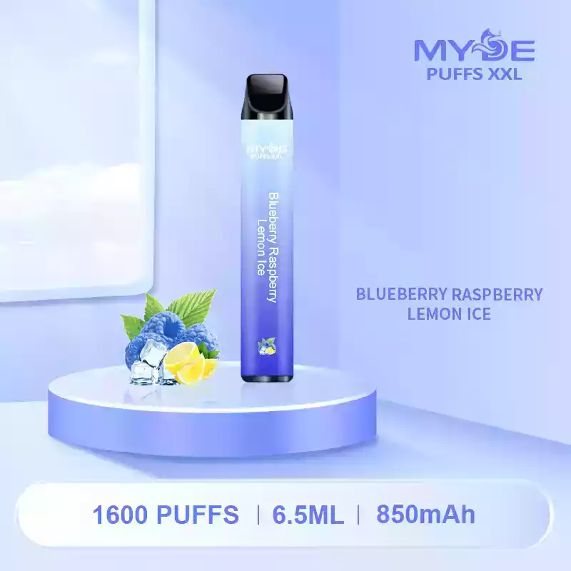 MYDE PUFFS XXL 1600 Puffs Disposable Vape – Long-Lasting Flavor with Ultimate Portability (5) MYDE PUFFS XXL 1600 Puffs Disposable Vape – Long-Lasting Flavor with Ultimate Portability (5)