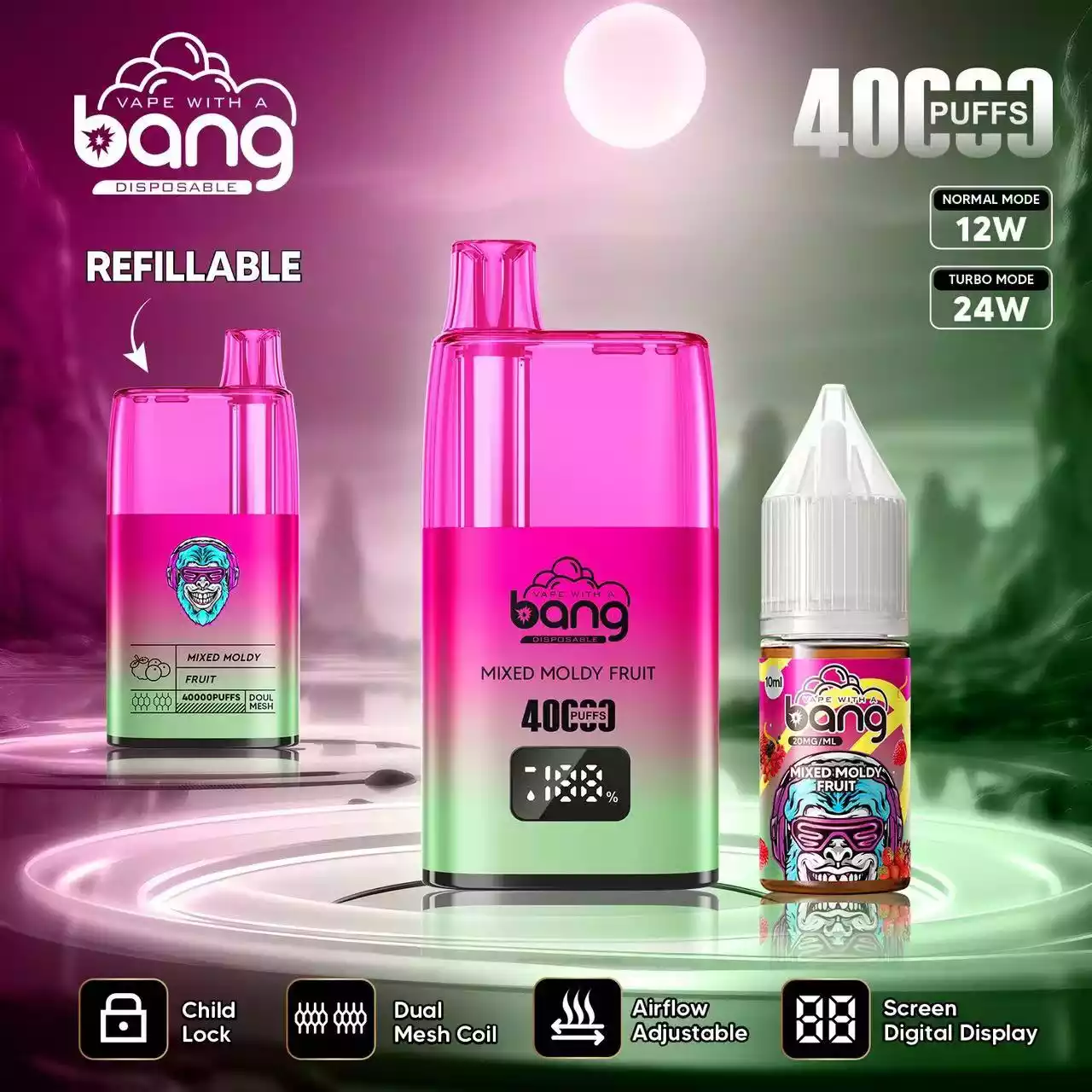 New Products BANG 40K B40S 0% 2% 3% 5% Nicotine 36ml Prefilled A Stellar Vaping Experience (1) New Products BANG 40K B40S 0% 2% 3% 5% Nicotine 36ml Prefilled A Stellar Vaping Experience (1)