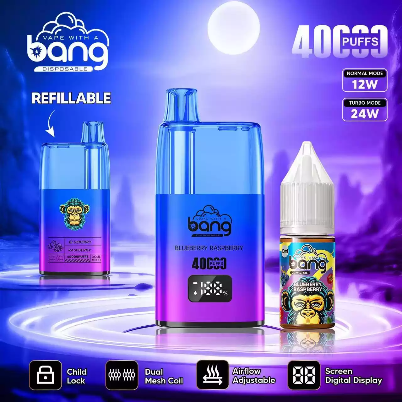 New Products BANG 40K B40S 0% 2% 3% 5% Nicotine 36ml Prefilled A Stellar Vaping Experience (2) New Products BANG 40K B40S 0% 2% 3% 5% Nicotine 36ml Prefilled A Stellar Vaping Experience (2)