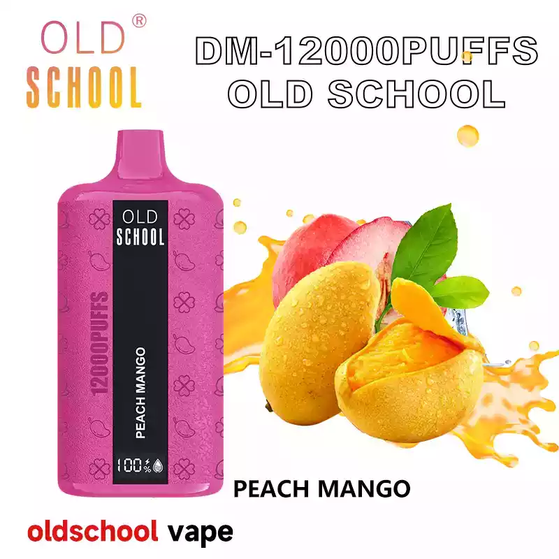 OLD SCHOOL DM 12000 Puffs Disposable Vape 0% 2% 5% Nicotine with High-Capacity E-Liquid and Mesh Coil (8) OLD SCHOOL DM 12000 Puffs Disposable Vape 0% 2% 5% Nicotine with High-Capacity E-Liquid and Mesh Coil (8)