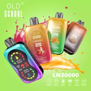  OLD School LN 30000 PUFFS LED Display Edition Disposable Vape Pen