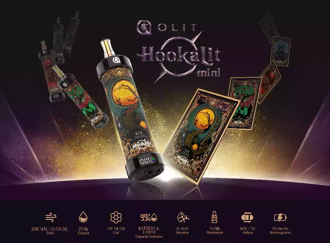OLIT HOOKALIT Mini 25000 Puffs Disposable Vape – Next-Level Performance & Flavor (8) OLIT HOOKALIT Mini 25000 Puffs Disposable Vape – Next-Level Performance & Flavor (8)