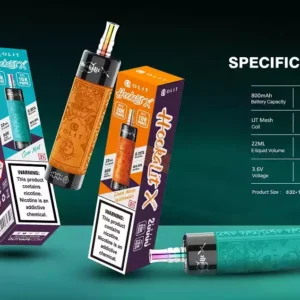 OLIT HOOKALIT X 20000 Puffs Disposable Vape 2% Nicotine with 22ml E-Liquid for a Smooth Vaping Experience