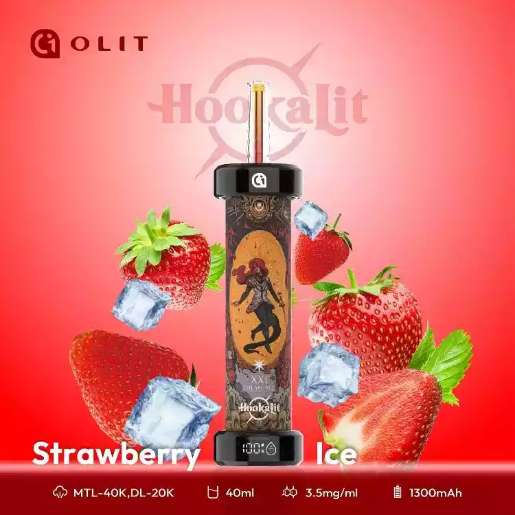 OLIT HOOKALT 40000 Puffs Disposable Vape 0.35% Nicotine with 40ml E-Liquid for Long-Lasting Flavor (3) OLIT HOOKALT 40000 Puffs Disposable Vape 0.35% Nicotine with 40ml E-Liquid for Long-Lasting Flavor (3)