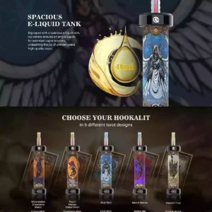 OLIT HOOKALT 40000 Puffs Disposable Vape 0.35% Nicotine with 40ml E-Liquid for Long-Lasting Flavor