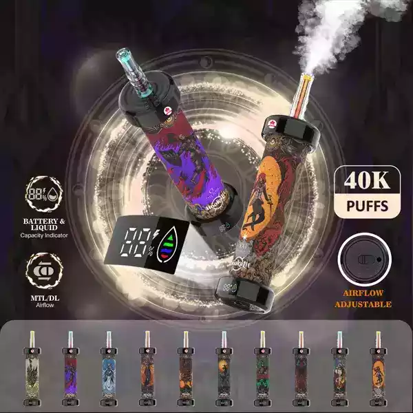 OLIT HOOKALT 40000 Puffs Disposable Vape 0.35% Nicotine with 40ml E-Liquid for Long-Lasting Flavor (8) OLIT HOOKALT 40000 Puffs Disposable Vape 0.35% Nicotine with 40ml E-Liquid for Long-Lasting Flavor (8)