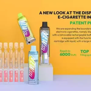 OLIT NEW STL 6000 Puffs Disposable Vape with  Liquid and Mesh Coil Available in0.35% Nicotine