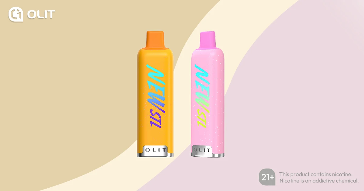 OLIT NEW STL 6000 Puffs Disposable Vape with Liquid and Mesh Coil Available in0.35% Nicotine (3) OLIT NEW STL 6000 Puffs Disposable Vape with Liquid and Mesh Coil Available in0.35% Nicotine (3)